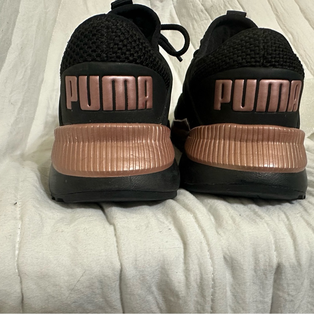 Puma Black and Brown Athletic Shoes - Picture 2 of 7